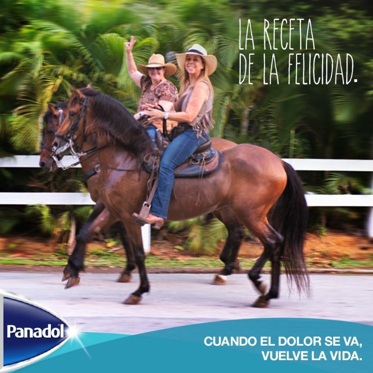 2 people riding horses